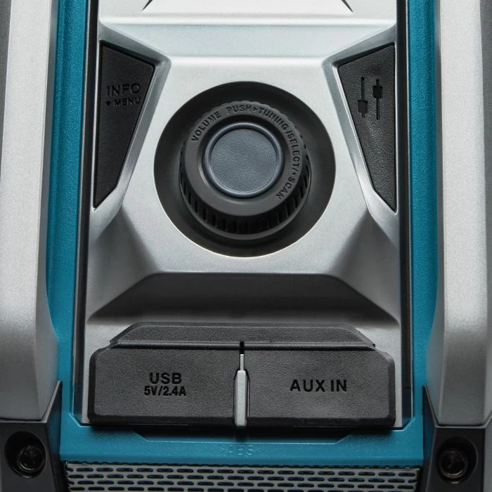 Makita MR006GZ Bouwradio FM/AM Bluetooth 3 Makita MR006GZ Bouwradio FM/AM Bluetooth - Afbeelding 3