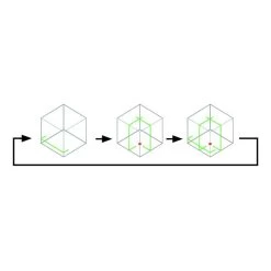 Makita SK209GDZ Kruislijn Laser Groen -Goedkope Makita Winkel sk209gd m 001